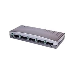 EXSYS eSATA II Hub, 5 Port, eSATA Anschl�sse, LED Anzeigen VE=1