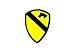 3 x 5 Feet 1st Cavalry Division Poly - indoor Military Flag Made in US.
