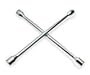 Westward 2HLA8 Lug Nut Wrench, 4 Way, L 14 In