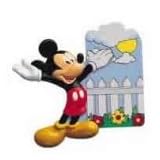 Magnetic Holder Mickey Mouse