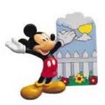 Magnetic Holder Mickey Mouse