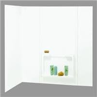 Maax USA Inc - 5Pc White Tub Wall Kit