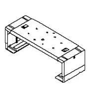 Peerless Vcr Mount Bracket - Small - Silver