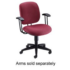 Comfortask Swivel Task Chair- Blue