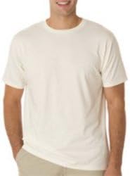 Anvil Mens' Eco-Friendly Lightweight Tee (Natural) (Medium)
