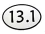 13.1 Oval Magnet