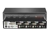Switchview Dvi 4 Port USB KVM Switch USB 2.0 Hub with Audio by Avocent