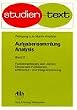 Aufgabensammlung Analysis, 4 Bde., Bd.2, Funktionenfolgen und Funktionenreihen, Elementare Funktionen, Differentialrechnung und Integralrechnung