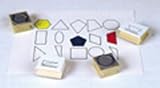Geometry Plane Stamp Set by Center Enterprises