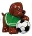Webkinz Soccer Star Chocolate Lab Figure