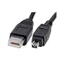 FireWire Cable 6 Pin to 4 Pin 1.8m IEEE 1394 DV Lead