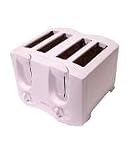 Inspirations 12108 White Toaster