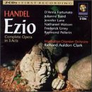 Handel - Ezio Fortunato Baird Lane N. Watson Urrey Pellerin Manhattan Chamber Orchestra (2... by George Frideric Handel, Richard Auldon Clark, D'Anna Fortunato, Julianne Baird, and Manhattan Chamber Orchestra