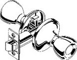 Kwikset Tylo Passage Knob - 200T