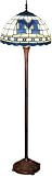 Michigan Wolverines Tiffany Floor Lamp