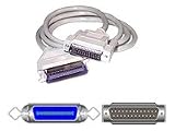 Cables to Go - Printer cable - DB-25 (M) - 36 pin Centronics (M) - 6 ft - white 6FT PAR PR CABLE DB25M C36M Manufacturer Part Number 02798