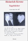 Heinrich Krone: Tageb�cher: Tageb�cher 2. 1961 - 1966: Bd 2
