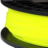 3mm PLA Yellow Filament 1.0kg (=2.205 lbs) Coil Spool Rod for 3D Printer MakerBot RepRap and UP!