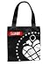 Bio World GREEN DAY WHITE GRENADE LOGO LADIES BLACK HANDBAG