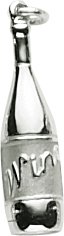 Childrens Toyshop  Jewelry : Wine Bottle Charm by Rembrandt Charms