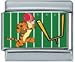 Clearly Charming Tigger Football Disney Collection Sports Theme Italian Charm Bracelet Link