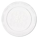 21G7CMZOPTL. SL160  TBLPW2520   Tablemate Elite Scroll Design Plastic Dinnerware