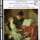 Mondonville: Pieces de clavecin avec voix et violon Op5