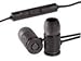 Munitio NINES Tactical Earphones with 3 Button Mic Control, Black