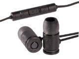 Munitio NINES Tactical Earphones with 3 Button Mic Control, Black