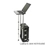 Telescoping Laptop Podium, Use With Luggage Bag