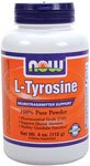 L-Tyrosine Powder by NOW Foods - Mental Fitness (400 mg - 4 oz Powder)