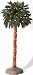 General Foam Plastics #TS-PT5000 5' Clear Palm Art Tree
