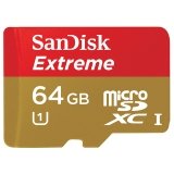 Sandisk 64GB Extreme MicroSDXC UHS-I Card (SDSDQXL-064G-A46A)