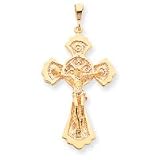 10k Crucifix Pendant