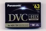 Panasonic Mini DV High Definition Tape DVM63HDE (5 pack)