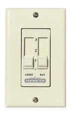 Fanimation C2V 3-Wire 3-Speed Wall Ivory