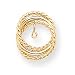 14k Polished and Twisted Fancy Earrings Jackets - JewelryWeb image 2