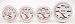 Autometer (4421 2 5/) Ultra Lite Series Oil Pressure Gauges - (2 5/8) Mechanical (0-100psi) Silver Face/Housing