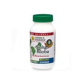 Click here to buy Nature's Resource Ginkgo Biloba 120 mg Extract, Time Release, Tablets - 30 ea by Nature's Resource.