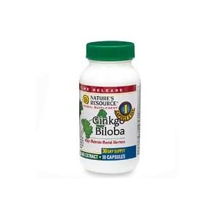 Nature's Resource Ginkgo Biloba 120 mg Extract, Time Release, Tablets - 30 ea by Nature's Resource