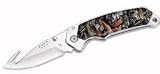 Buck Knives 5934 Folding Alpha Hunter, Guthook, Camo Handle & Sheath