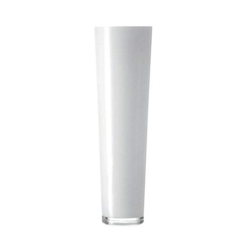 LEONARDO 029565 konische Vase 70 cm weiß