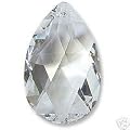 50MM SWAROVSKI SPECTRA CRYSTAL PEAR DROP 8721