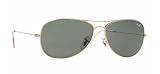 Ray Ban Rb3362 Cockpit Gold Frame Green Lens Metal Sunglasses - 56mm