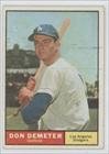 1961 Topps #23 - Don Demeter