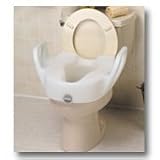 BathSafe Lock on Elevated Toilet Seat with Arms