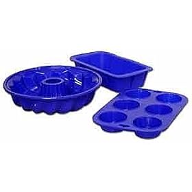 3 Piece Silicone Bakeware Set by 