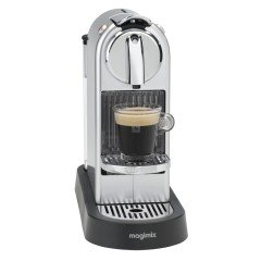 Magimix 11293 - Cafetière Nespresso citiz.auto.19bars.compact.argent