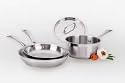 Regalware Food Service Elegance Stainless Steel 4-piece Cookware Set