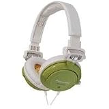 Panasonic RP-DJS-400 DJ Street Style Headphones (Green)